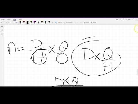 Mth203_Week 7 Lecture Calculation of Amount to Administer