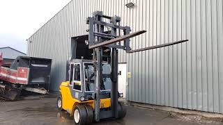 Jungheinrich DFG680 8 ton heftruck forklift stapler diesel gaffeltruck | Billede 4 - Machineryline