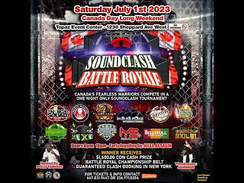 PPV Live Stream: SoundClash Battle Royale Canada 2023