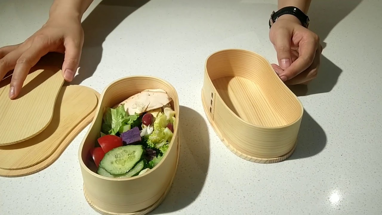 EISHO Bento Boxes Wooden lunch box Sushi
