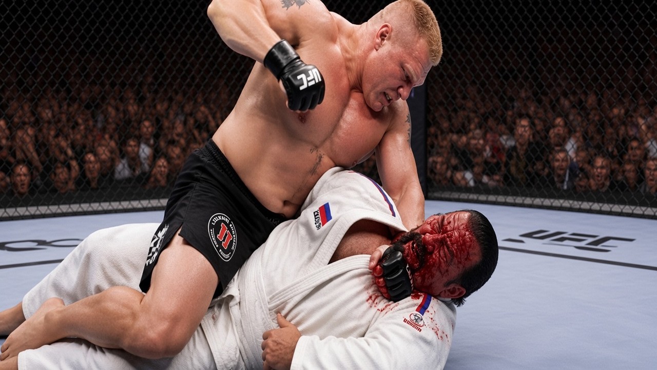 The MMA Fight That Was Too BRUTAL For Even The UFC - Brock Lesnar VS Steven Seagal【FULL FIGHT】