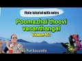 Poomazhai Thoovi Vasanthangal Film Ninaithathai Mudippavan Free Flute Lesson With Notes Video 461