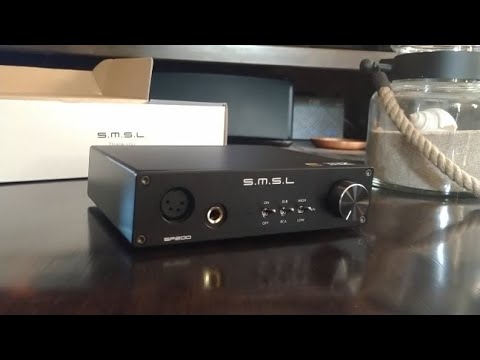 SMSL SP200 THX AAA 888 Headphone Amplifier / Quick Look!