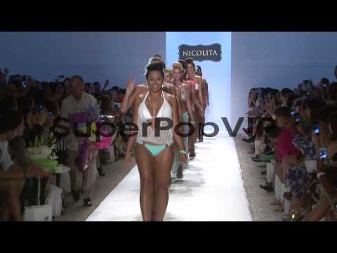Models walk the runway at  Nicolita - Mercedes-Benz Fashi...