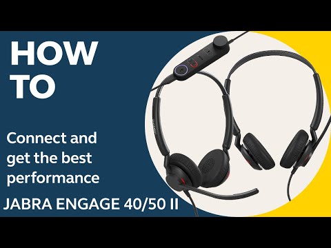 Slide 3 - Jabra Engage 40 (Inline Link) USB C/A UC Mono (video)