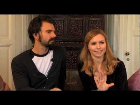 A Camp talks about the English vs Swedish languages.