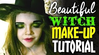 Halloween Make-up Tutorial - Pretty Wicked Witch