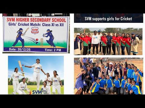 Annual Sports- 2025 Girls cricket match