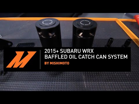 (OUTDATED INSTALL) 2015-16 Subaru WRX Baffled Oil Catch Can System Installation Guide