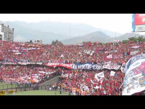 "DIM Vs Cucuta-Celebración 100 años-Rexixtenxia Norte 2013" Barra: Rexixtenxia Norte • Club: Independiente Medellín • País: Colombia