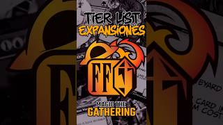 TIER LIST de las EXPANSIONES 2025 | MAGIC THE GATHERING #tcg #mtg #mtgarena #curiosidades #commander