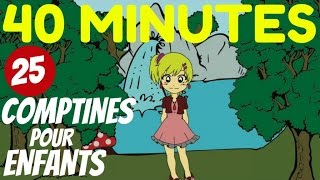 25 comptines pour enfants (40 minutes) chantées par Sidney & Richard