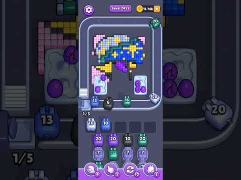 Pixel Flow Level 2459 Walkthrough