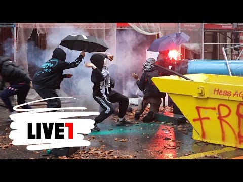 Bern: Verletzte bei Strassenkampf an Palästina-Demo