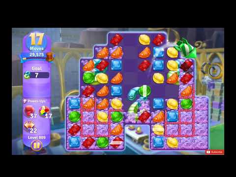 Wonka's World of Candy Level 809 NO BOOSTERS - A S GAMING ✔