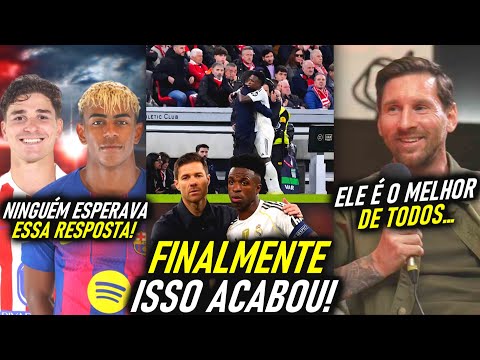 ACABOU o CLIMA TENSO no REAL! - LAMINE por JULIAN ALVAREZ! - MESSI REVELA o MELHOR!