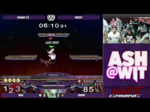 Mako (Peach) vs MOG | Ordrint (Marth) - ASH@WIT #75 Melee Bracket
