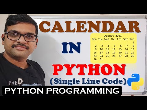 DISPLAY CALENDAR MONTHLY YEARLY IN PYTHON || MONTHLY AND YEARLY CALENDAR || CALENDAR MODULE
