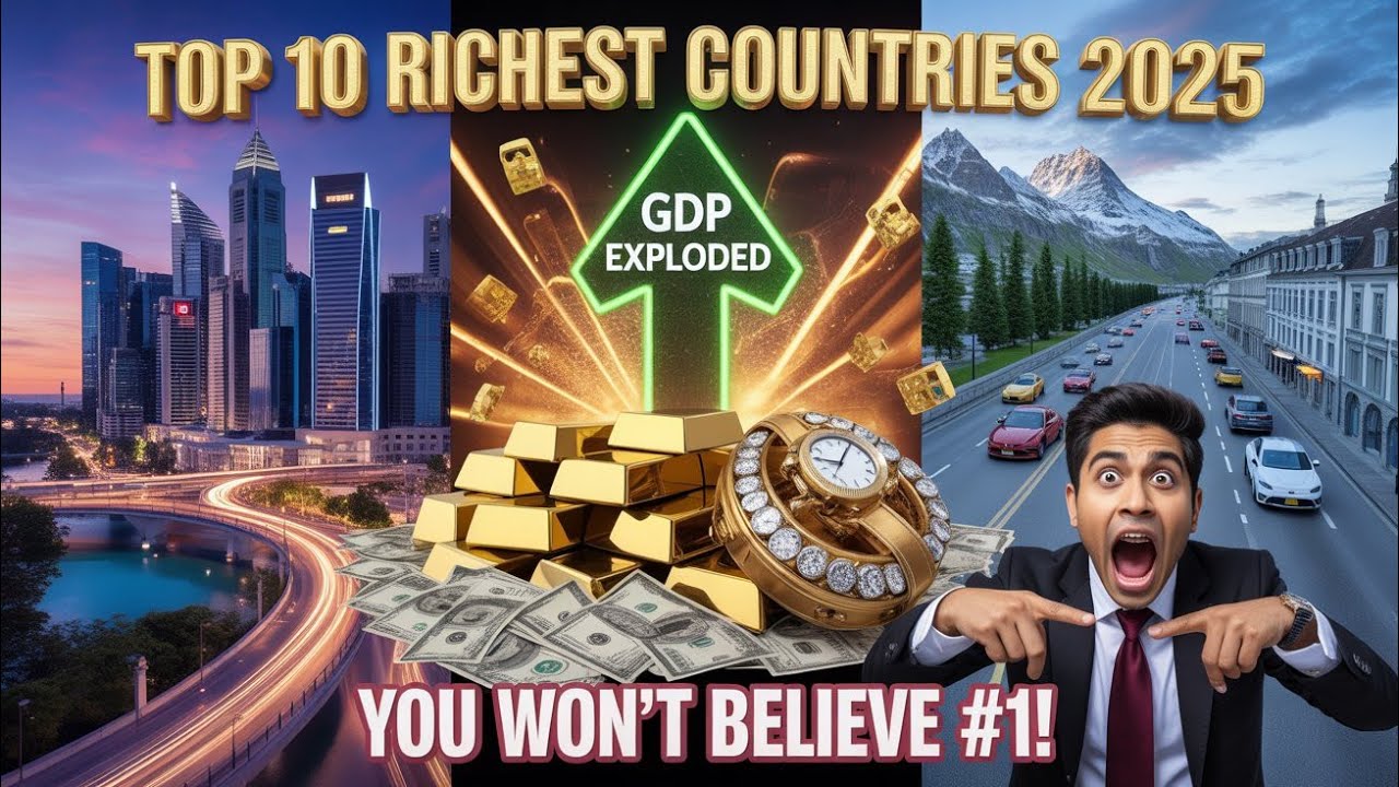 The 10 richest countries in the world l दुनिया के १० सबसे अमीर देश l