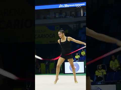 Olympic bronze medallist Sofia Raffaeli continues her gymnastics journey at the World Champs in Rio