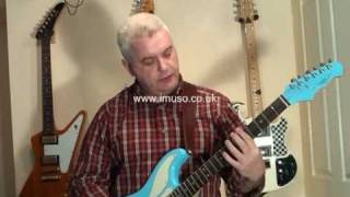 Video thumbnail for Review of the Burns Cobra Electric Guitar by imusoreviews