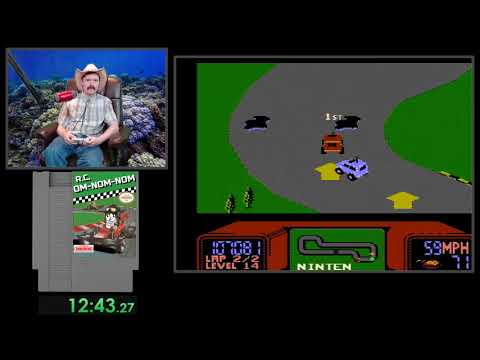 R.C. Pro-AM (One Loop) NES speedrun  in 25:47 by Arcus