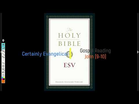 Gospel Reading : John (9-10)