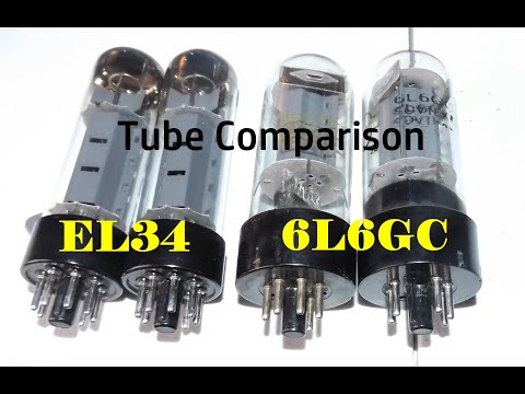 Sovtek 6L6GC vs Mullard Reissue EL34 Tube tone comparison