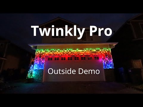 Kalėdinė išmanioji lempučių girlianda Twinkly Strings 600L 4,3mm RGB video