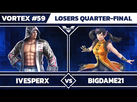 [Vortex #59] MTS | iVesperX vs BigDame21 - Losers Quarter-Final - Tekken