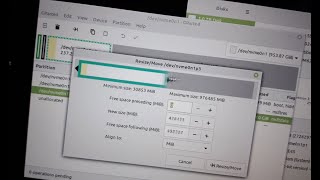 How to Extend Windows 10 UEFI partitions with the Linux app GParted