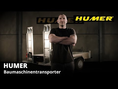 Baumaschinentransporter von HUMER