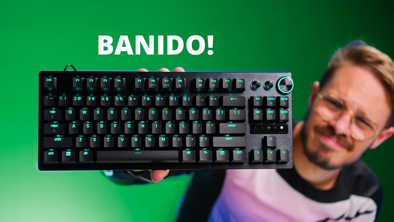 Esse teclado da Razer foi BANIDO!