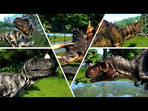 Stegoceratops vs Ceratosaurus All Skin