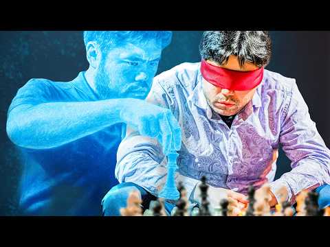 Hikaru BEATS 2000 ELO Club Player BLINDFOLDED