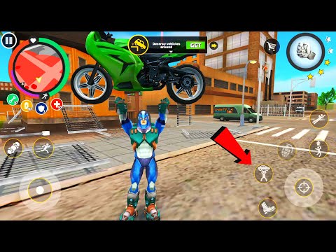 Rope Hero: Vice Town (Throw Power Championship) | Rope Hero New Power | 4K Android Gameplay