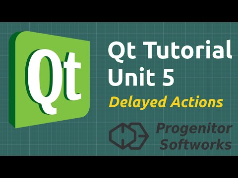Qt Tutorial: Unit 5, Timer