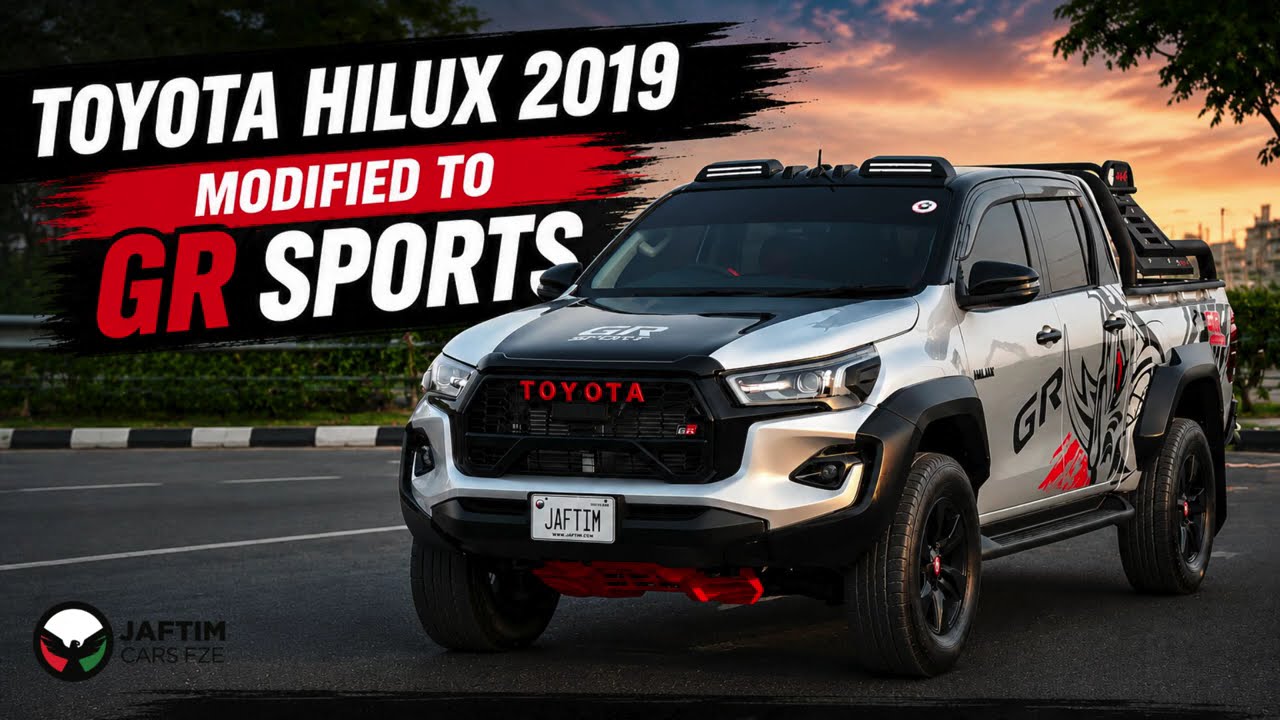 Toyota Hilux TRD 2019 | 2.4L DIESEL | AT | RHD | MODIFIED TO GR SPORTS | 4X4 SPORTS BAR WITH BASKET | ROOF MOUNTED LE video