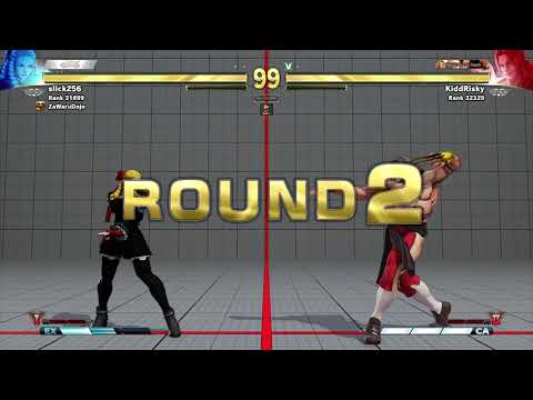 Season 4 SFV | Slick256 (Karin) Vs Vega Online Ranked (Game 2 Loss)
