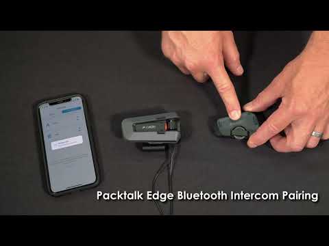Packtalk Edge Bluetooth Intercom Pairing