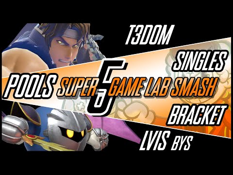 SUPER-GameLabSmash #5 T3 DOM (Richter) Vs LVis (Metaknight)