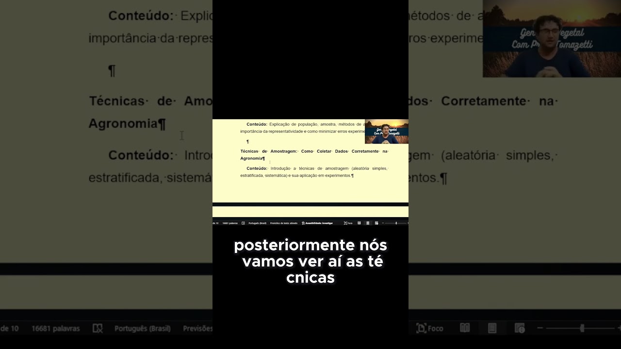 Técnicas de amostragem  Coleta de dados eficiente