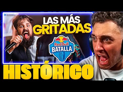 BLON reacciona a LAS RIMAS MÁS GRITADAS de la HISTORIA DE RED BULL 🙀