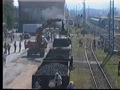 03 2204-0 mit Sonderzug damals nach Bebra zum Eisenbahnfest  (Teil 1)