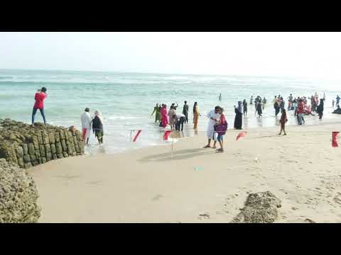 Barcelona Spain Beach Walk - Sitges // Summer 4K September Tours // KARACHI SEA VIEW