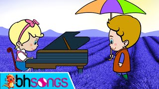 Lavender&#39;s Blue Lyrics | Nursery Rhymes | Kids Songs [Ultra 4K Music Video]