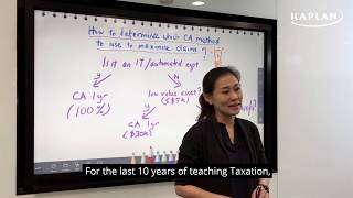 Mastering Singapore Taxation (TX)