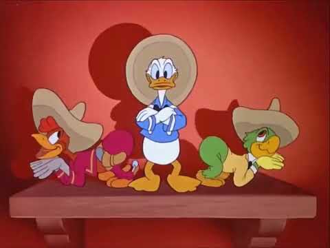 【Joaquin Garay, José Oliveira, & Clarence Nash】"The Three Caballeros"【The Three Caballeros】