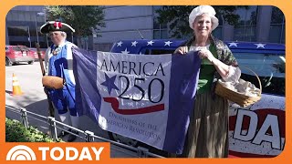 Communities Across the US Kick off 250th Birthday Celebrations