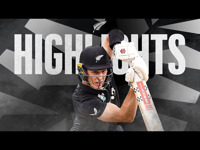 Hay & Sears Seal Series Win! | Highlights | BLACKCAPS v Pakistan | 2nd ODI